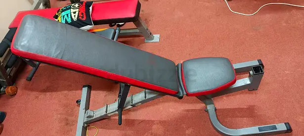 Adjustable Incline/Decline Weight Bench - Good Condition