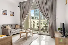 Modern large Studio | STAY MORE SAVE MORE | Metro | Closed kitchen | Tennis court