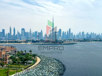 Luxury 1-Bedroom | High Floor | Burj Khalifa & Sea View | Exclusive Living