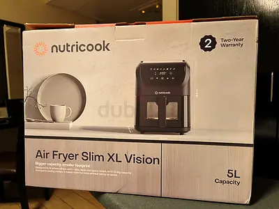 Nutricook Air Fryer Slim XL Vision 5L - Brand New in Box (unused)