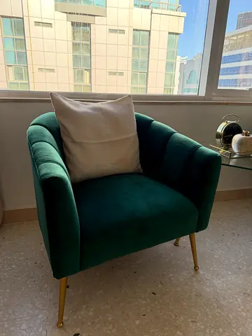 sofa chair with table