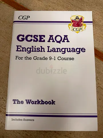 GCSE AQA English Language Workbook (Grade 9-1) - CGP, includes answers
