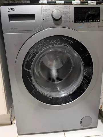 Beko Front Load Washing Machine - 7kg, Silver (Used)