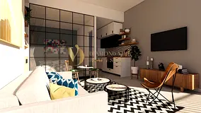 Studio Apartment | The Community Motor City | Pool &amp; Green Views