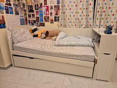 Ikea trundle day bed, without mattresses.