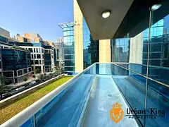 Unfurnished 2-bedrooms | Located on the canal | Burj view