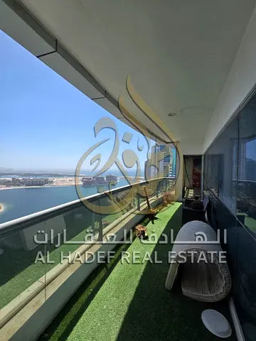 🏡 للبيع أو للإيجار في منطقة الخان – شقة دوبلكس فاخرة ✨ 📍 حي الخان – الشارقة  🏢 تقع في الطابق 34  🌆 موقع مميز وإطلالات رائعة