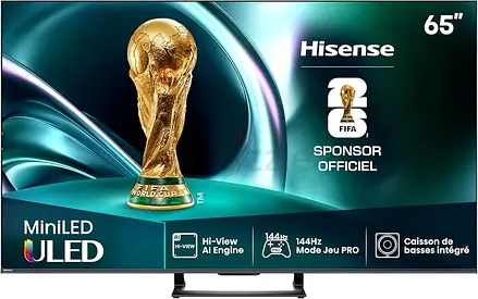 Hisense 65 Smart ULED TV - 4K, 65U7