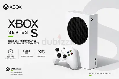 Xbox series s with 2 controllers and box
