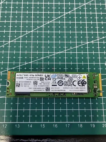 Intel SSD 670p 512GB M.2 NVMe PCIe Solid State Drive