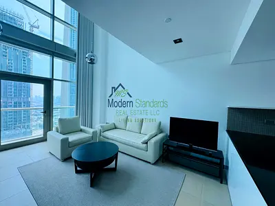 Furnished DIFC 1BR Duplex | High Floor, Great View closed to metro