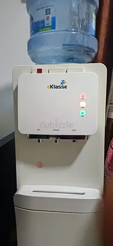 eKlassé Water Dispenser with Hot  Cold Functions storage space- Good Working Condition