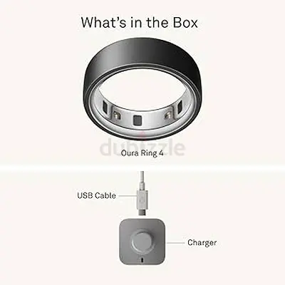 Unused Oura Ring Generation 4 – Size 8, in unopened box, Charger  USB Cable Included