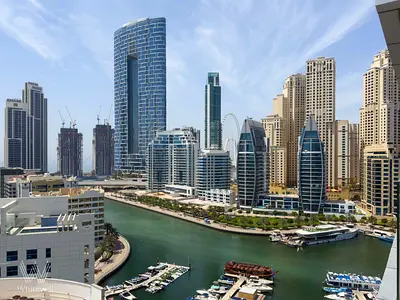 Marina, Canal & Dubai Ain View | Furnished |Vacant