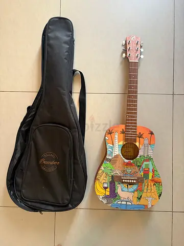 Bamboo GA -34 Latin Acoustic Guitar with Soft Carry Bag - brand new