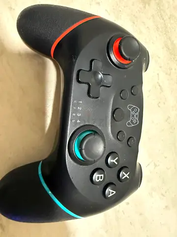Nintendo themed Bluetooth controller type C charged