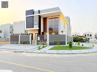 Modern corner villa located on a main street, no registration fees.