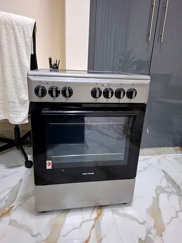 Electric cooker ceramic (stove and oven), 60x60, 4 eyes.