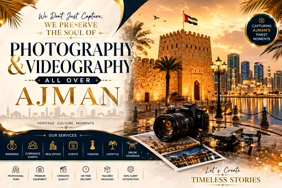 📸 Ajman-Wide Photography  Videography Services for Brands, Businesses  Events 🎬🚀