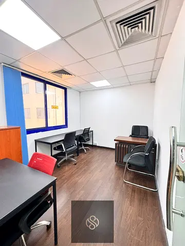 MODERN FURNISHED OFFICE | NATURAL LIGHT | NEAR AL QIYADAH METRO
