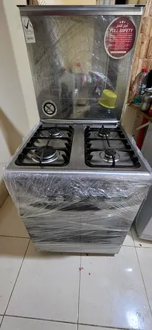Nikai Cooking Gas 4 Burner Stainless Steel