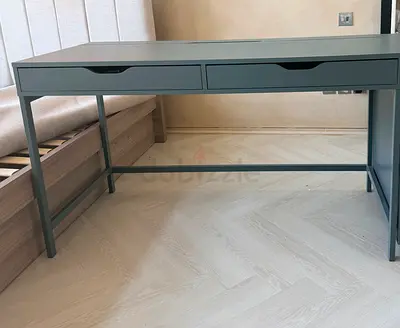 IKEA ALEX Green Desk Dressing Table Vanity with Drawers RRP AED 695 - DUBAI
