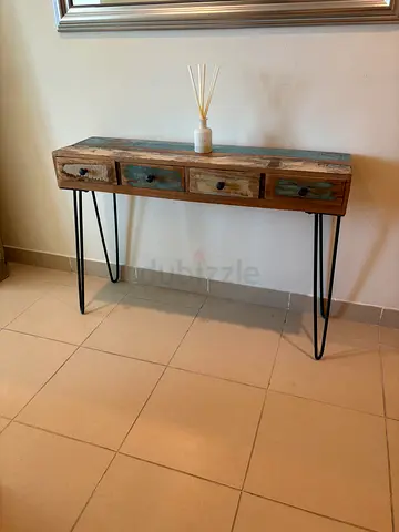 Antique hallway table