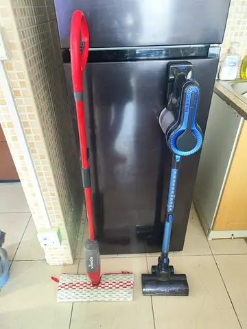 SINCHER Cordless Vacuum Cleaner + Vileda Spray Mop