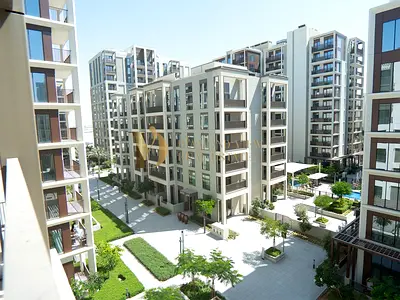 Modern 1BR Apartment | Cedar at Creek Beach | Community View