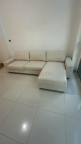 Ikea vimle L shape sofa bed Beige Excellent Condition