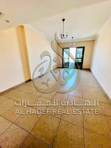 Laundry room, distribution area, balcony, comfortable spaces, excellent finishing, parking, prime location in the Al Taawun area, close to all essenti
