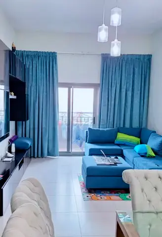 Blackout Curtains with White Sheer