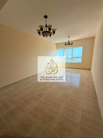 Two bedroom apartment for rent in Sharjah Al Taawun with free gym pool parking and AC