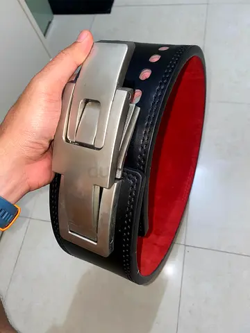 Quick Release Double Lock Weightlifting Belt