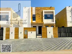 Villa for sale in Ajman, Al Zahia area. The villa consists of 3 master bedrooms, a living room, and