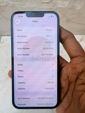 iPhone 13 Blue 256GB