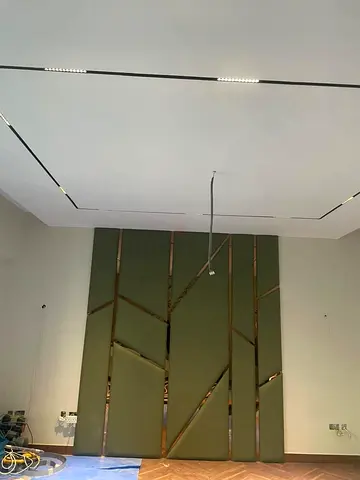 Gypsum celling with mangnetic