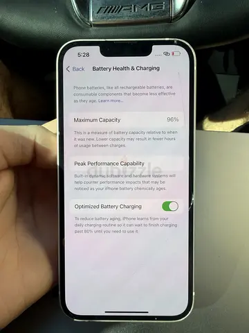 iPhone 13 128GB Starlight | 96% Battery | Screen Cracked