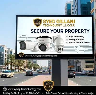 Premium CCTV Camera Installation  Smart Security Solutions (SIRA Compliant) Sharjah Police Aproved