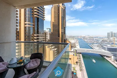 Stunning Marina View | 2BHK in Iris Blue | Furnished