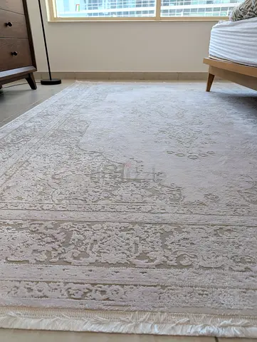 297 x 194 cm Pan Home beige carpet rug