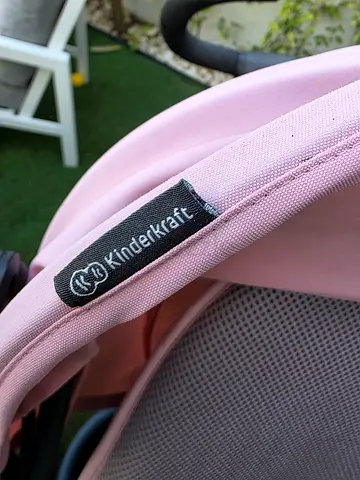 Lightly used pink Kinderkraft stroller - good condition