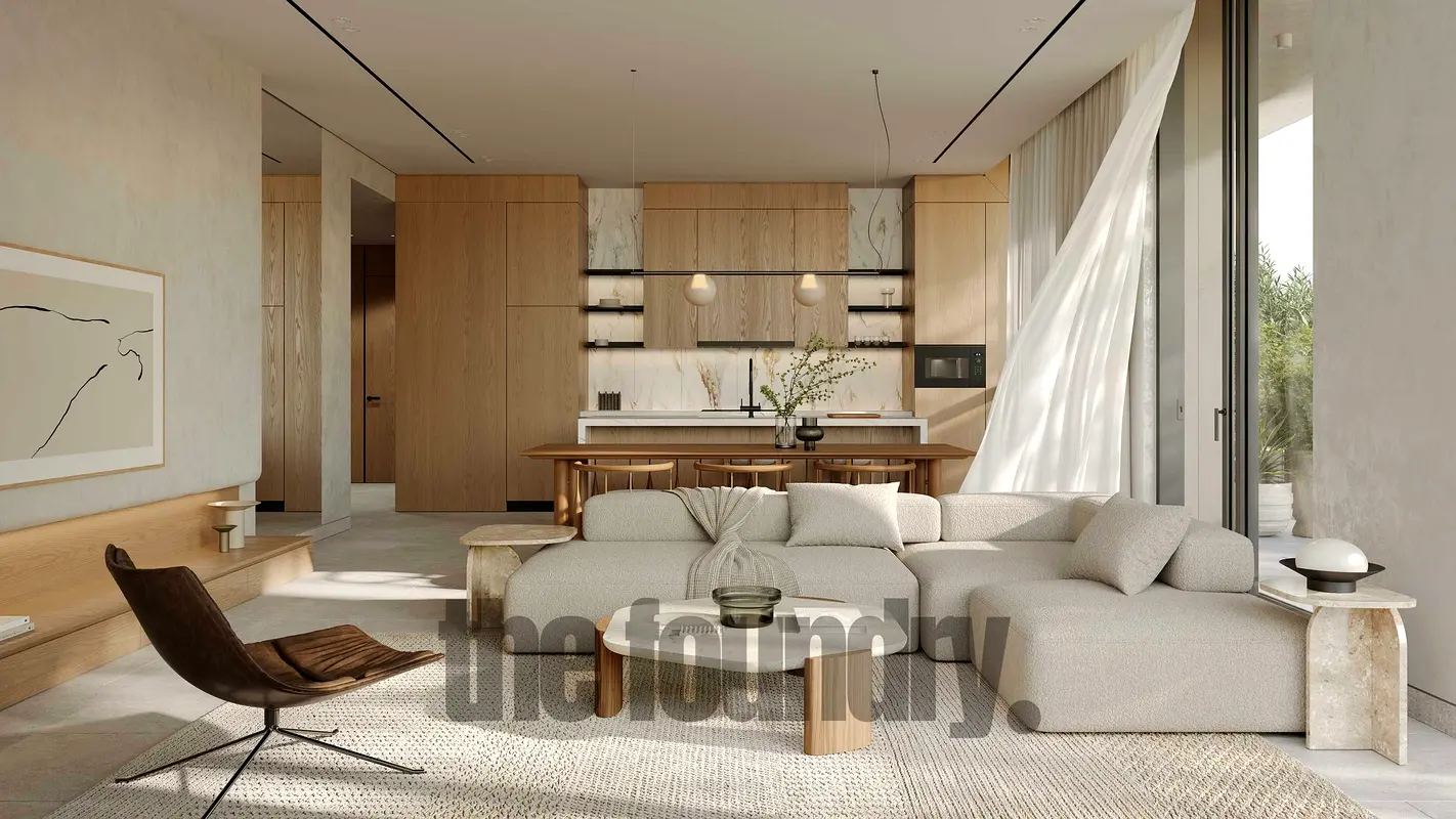 Elegant 1st-Floor Sanctuary | 2-Bedroom Nature-Immersed Residence | The Cape, Al Barari