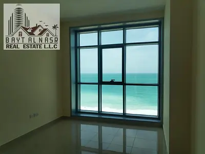 CHILLER FREE FULL SEA VIEW 2BHK APARTMENT WITH LAUNDRY ROOM IN AJMAN CORNICHE RESIDENCE