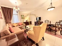 Elegant Classic-Style 2BR | Fully Furnished | 2 Mins to Metro | Bills Included
