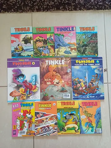 Set of Tinkle Comics (11 issues) - Good condition