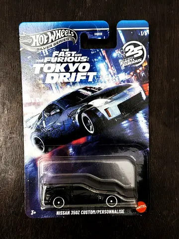 Hot Wheels Nissan 350Z Custom - The Fast and the Furious Tokyo Drift (New in Pack)