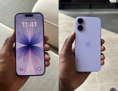 iPhone 17 - lavender ,Good Condition, Unlocked