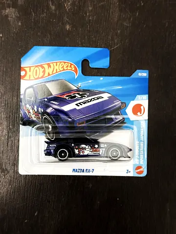 Hot Wheels Mazda RX-7 Diecast Car - New in Package