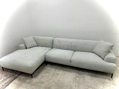 Perfect condition the loom collection lshape sofa